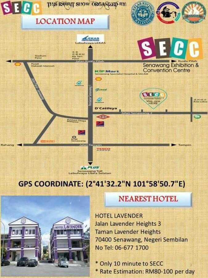 סרמבאן Hotel Lavender Senawang מראה חיצוני תמונה